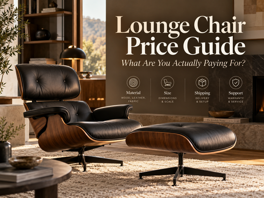 Lounge Chair Price Guide: What Are You Actually Paying For?