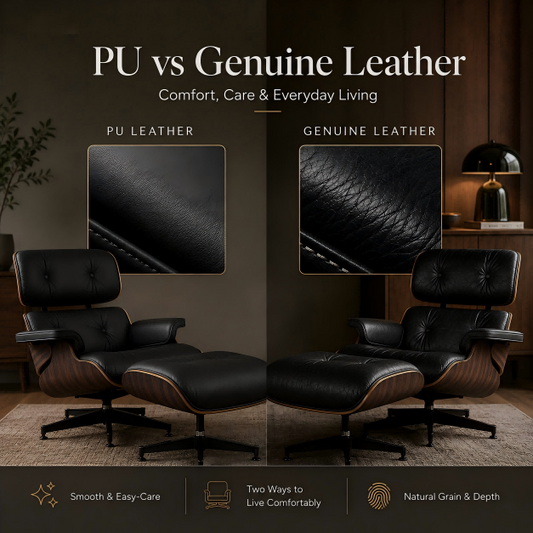 PU Leather vs Genuine Leather: Which Is Better for Your Furniture?