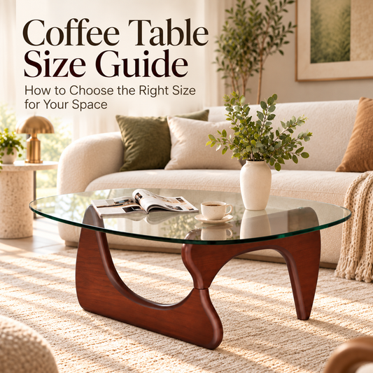 Coffee Table Size Guide: 5 Things to Check Before You Buy
