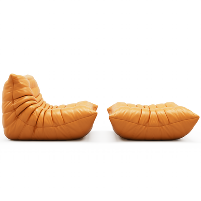 SAINCH Caterpillar Sofa - Microfiber Leather - footrest