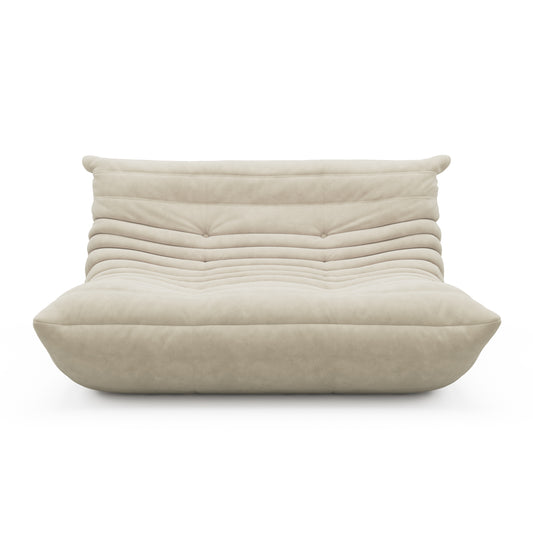 SAINCH Caterpillar Sofa Suede Fabric - Two seater