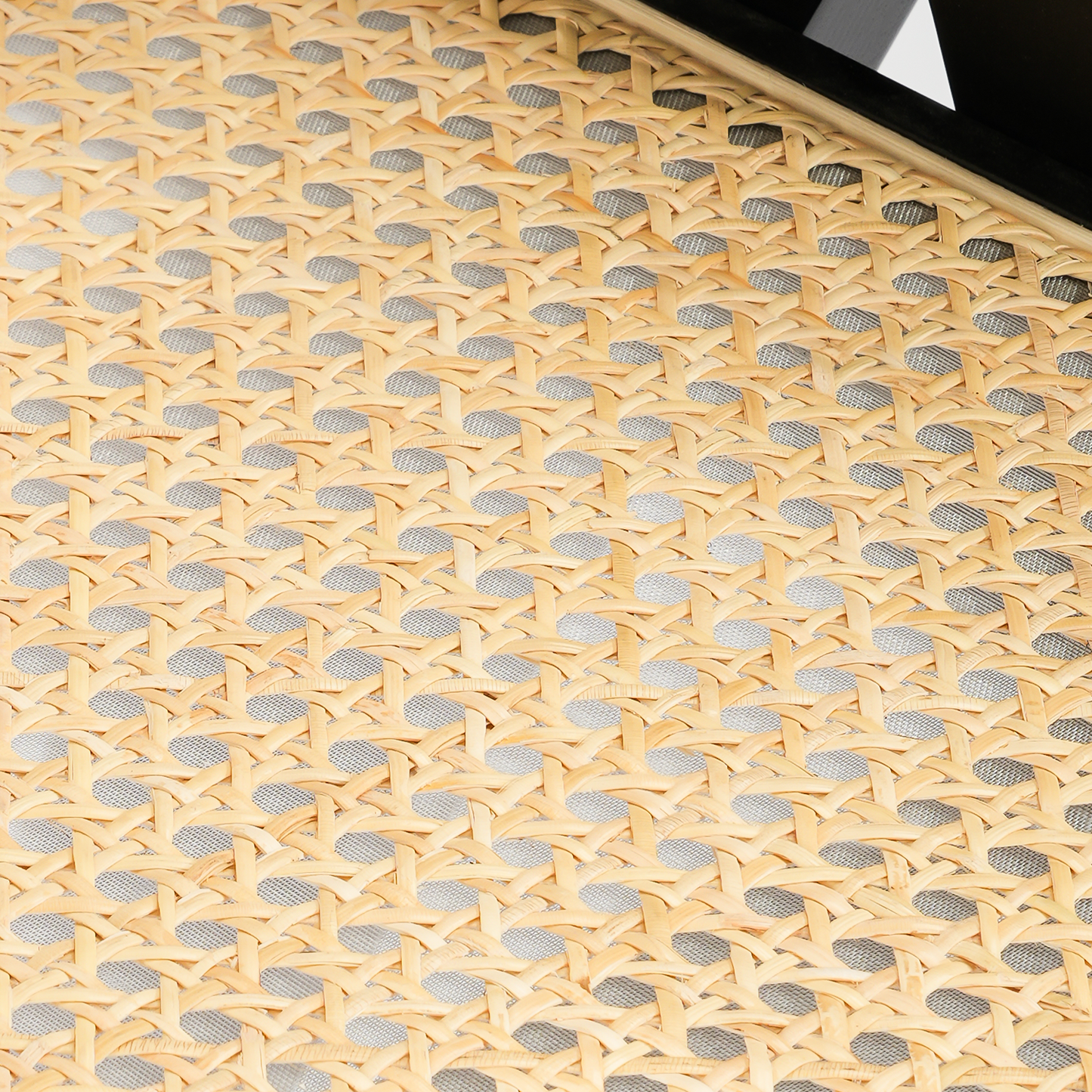 SAINCH Rattan Dining Chair, Solid Wood Frame