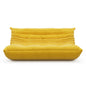 SAINCH Caterpillar Sofa Suede Fabric - Three seater