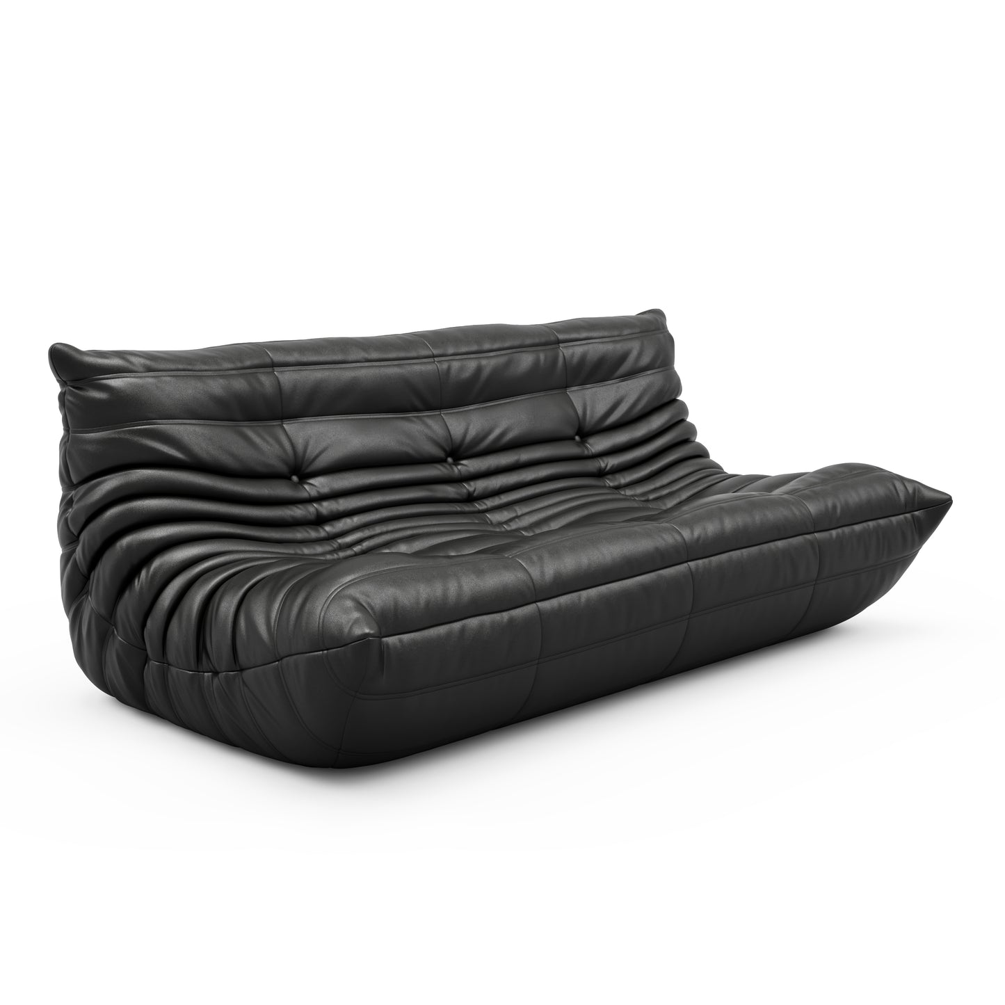 SAINCH Caterpillar Sofa Microfiber Leather - Three seater