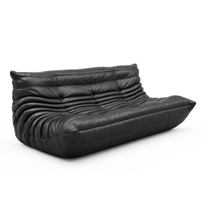 SAINCH Caterpillar Sofa Microfiber Leather - Three seater