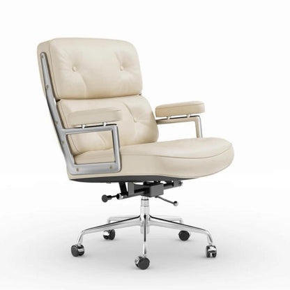 Mid-Back Padded Office Chair - Furnzo
