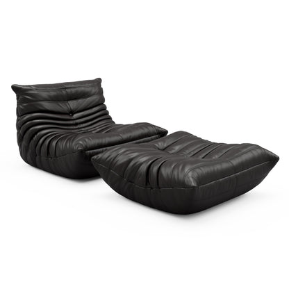 SAINCH Caterpillar Sofa - Microfiber Leather - footrest
