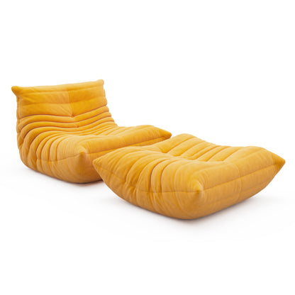 SAINCH Caterpillar Sofa - Suede- Footrest
