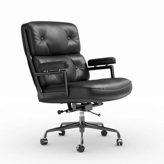 Mid-Back Padded Office Chair - Furnzo