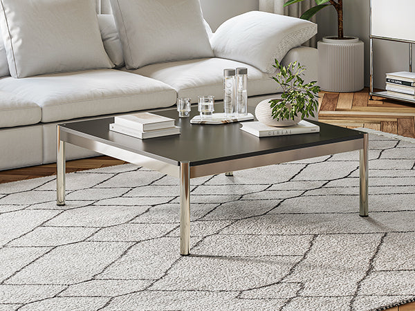 SAINCH Modern Metal Table