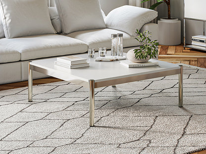 SAINCH Modern Metal Table