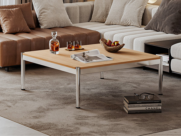 SAINCH Modern Metal Table
