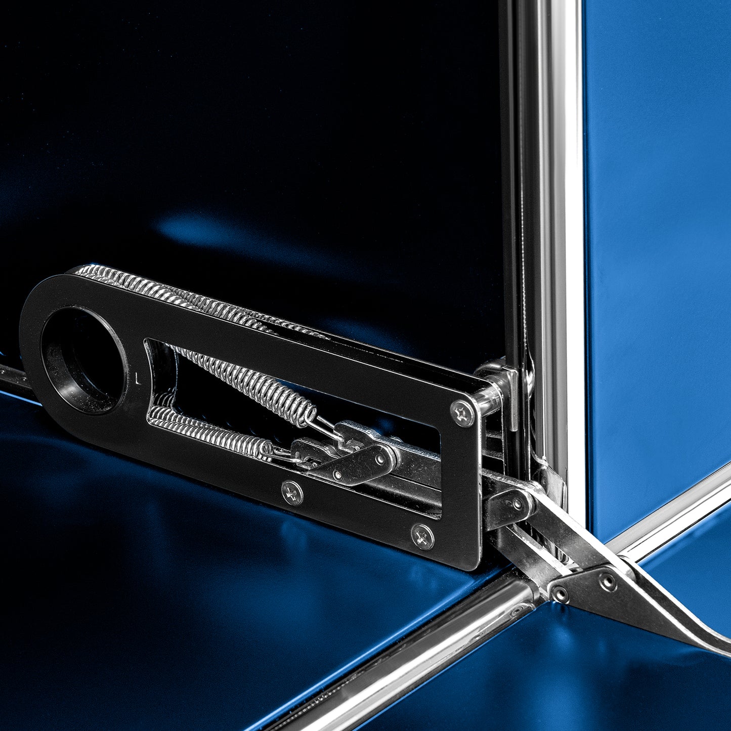 SAINCH Modern Modular Metal Storage Cabinet - Six Compartment Double Layer Three Door