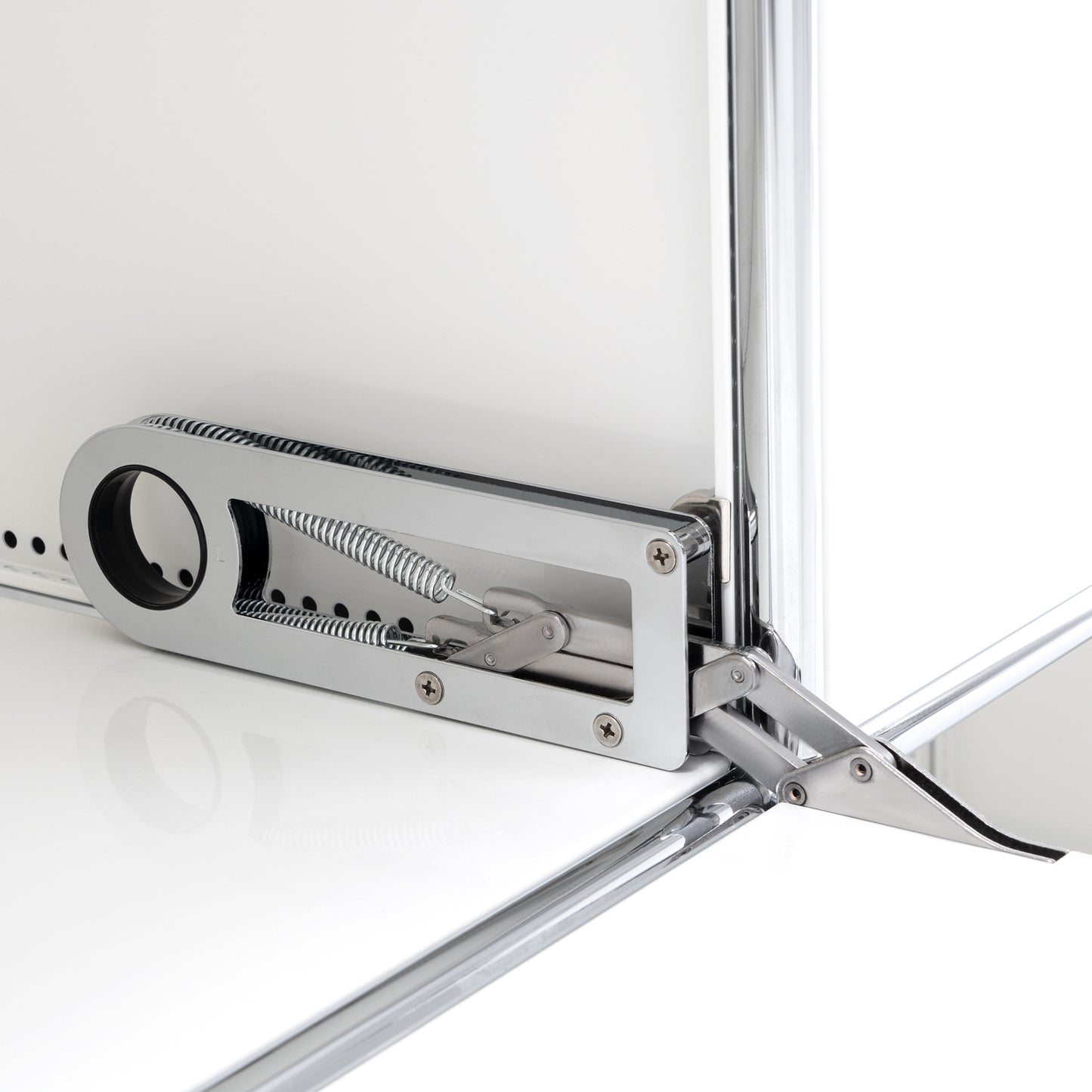 SAINCH Modern Modular Metal Storage Cabinet - Six Compartment Double Layer Three Door