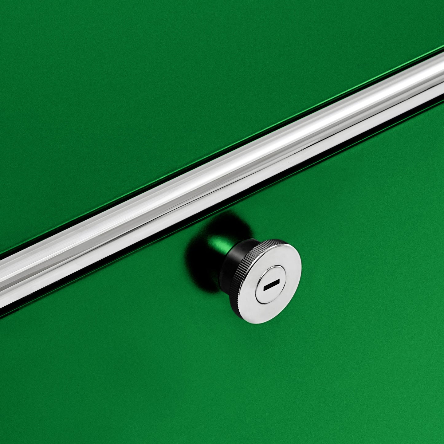 SAINCH Modern Modular Metal Storage Cabinet - Six Compartment Double Layer Three Door