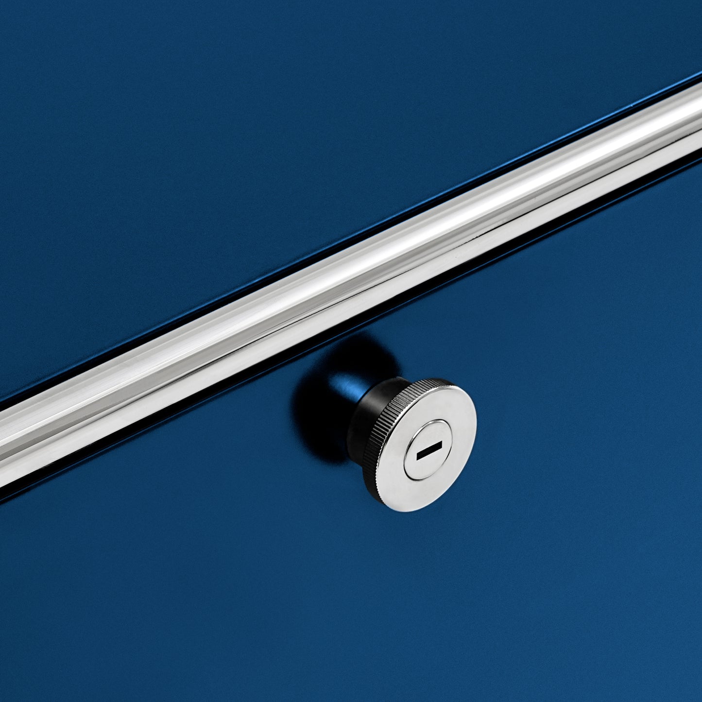 SAINCH Modern Modular Metal Storage Cabinet - Six Compartment Double Layer Three Door