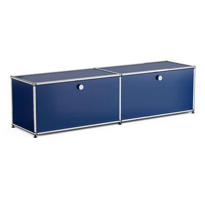 SAINCH Modern Modular Metal Storage Cabinet - Double Compartment Double Door