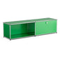 SAINCH Modern Modular Metal Storage Cabinet - Double Compartment Double Door