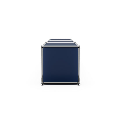 SAINCH Modern Modular Metal Storage Cabinet - Three Compartment Single Layer