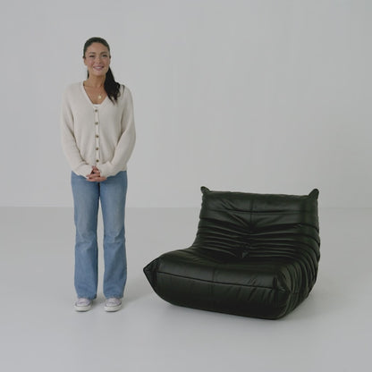 SAINCH Caterpillar Sofa Microfiber Leather